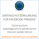 Datenschutzerklärung für Facebook-Präsenz von der IT-Recht Kanzlei